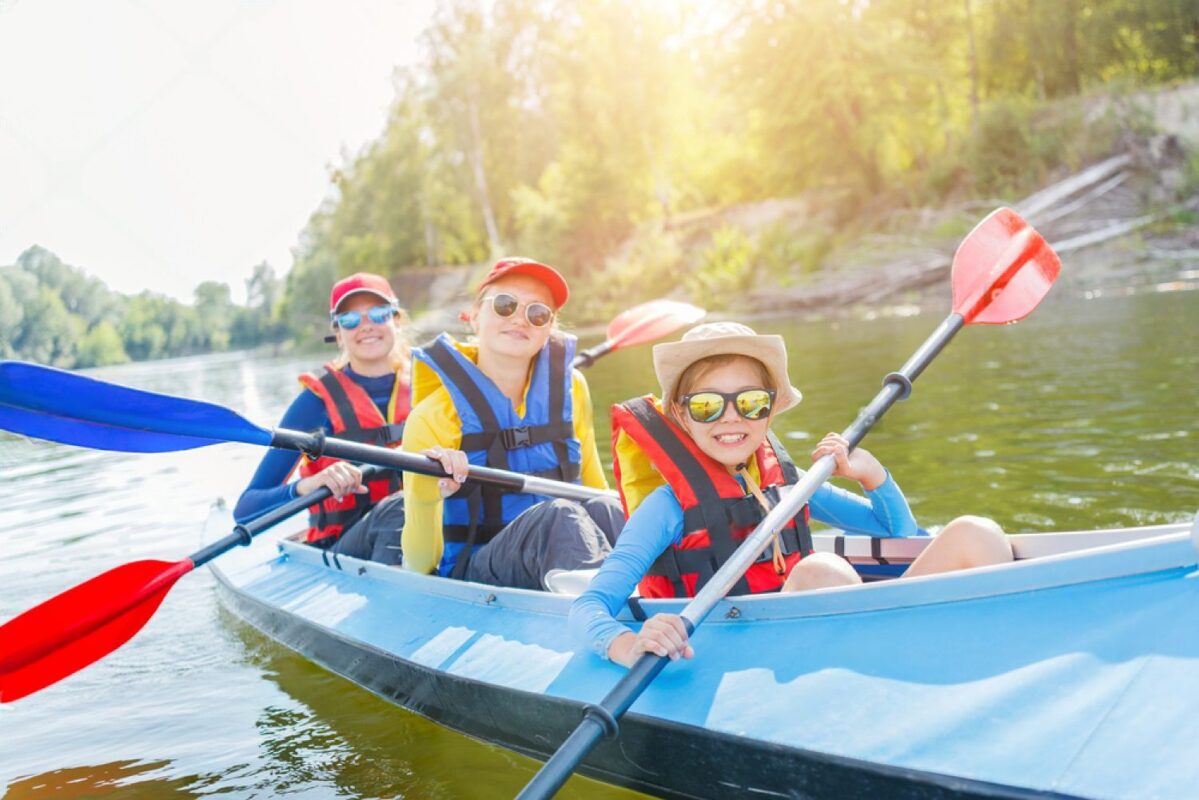 Pagayer en canoë ou en kayak