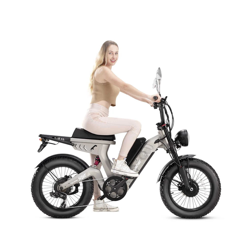 Scout Pro Vélo électrique à double batterie et double moteur – Image 6