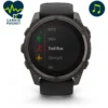Montre connectée Garmin Fenix 8 Solar Sapphire Titane 51mm