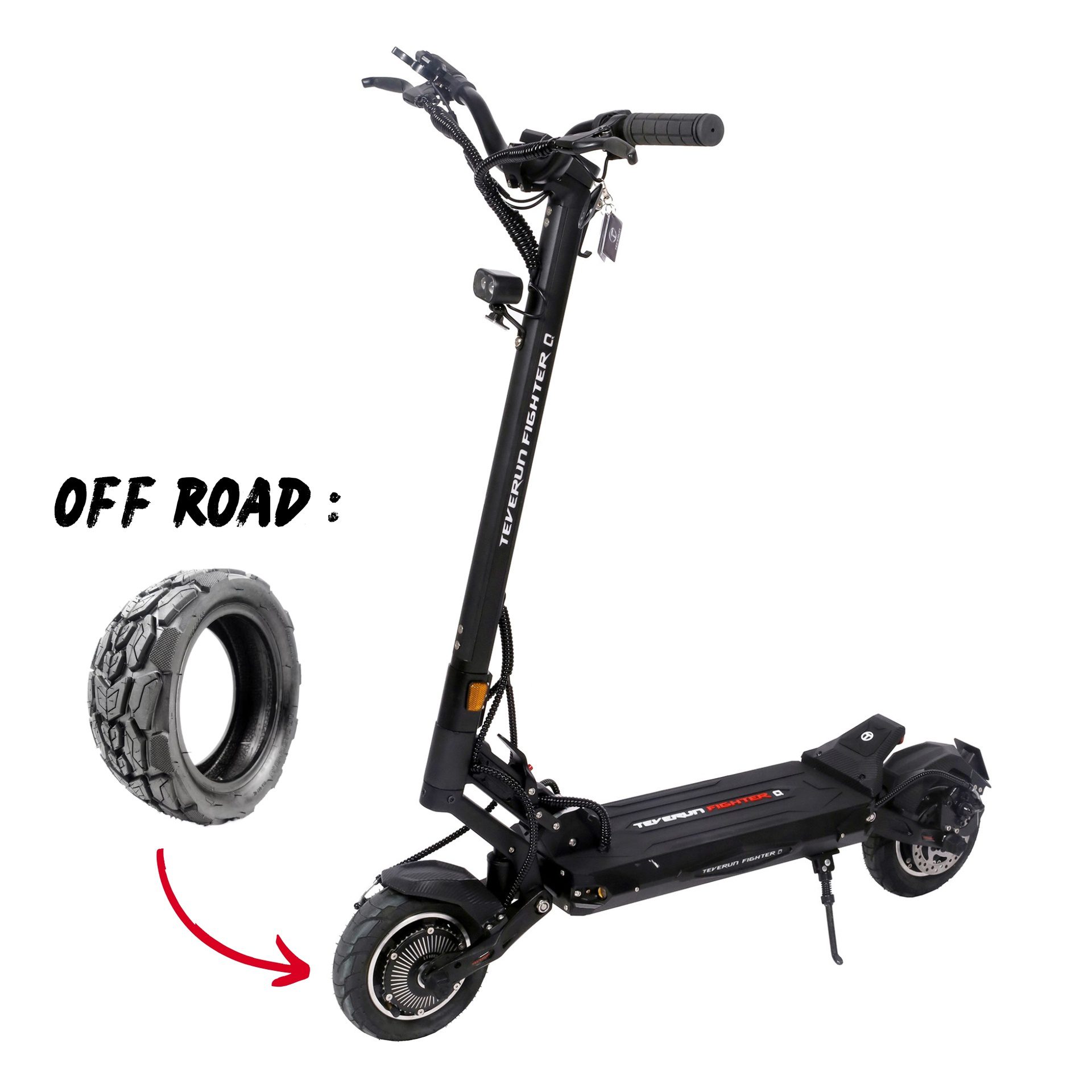 TROTTINETTE ELECTRIQUE TEVERUN FIGHTER MINI Q 52V 13AH – Image 3