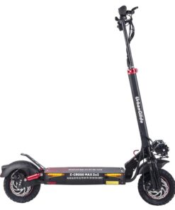 Trottinette électrique Urbanglide Ecross Max 2X2 double moteur 17,5A Noir