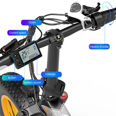 Vélo électrique pliant LANKELEISI X2000 Plus – Image 7