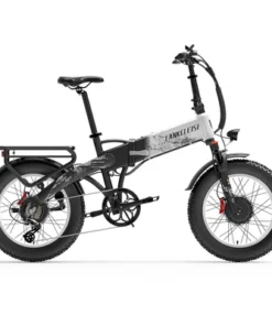LANKELEISI X2000 MAX Vélo électrique à double moteur 2000W
