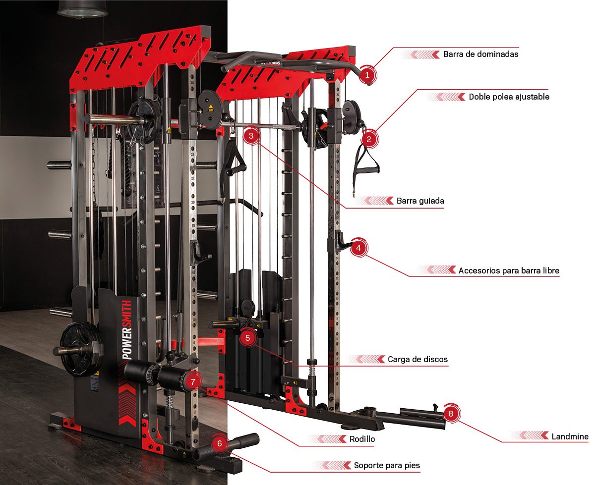 Power Smith G140 de BH Fitness – Image 2