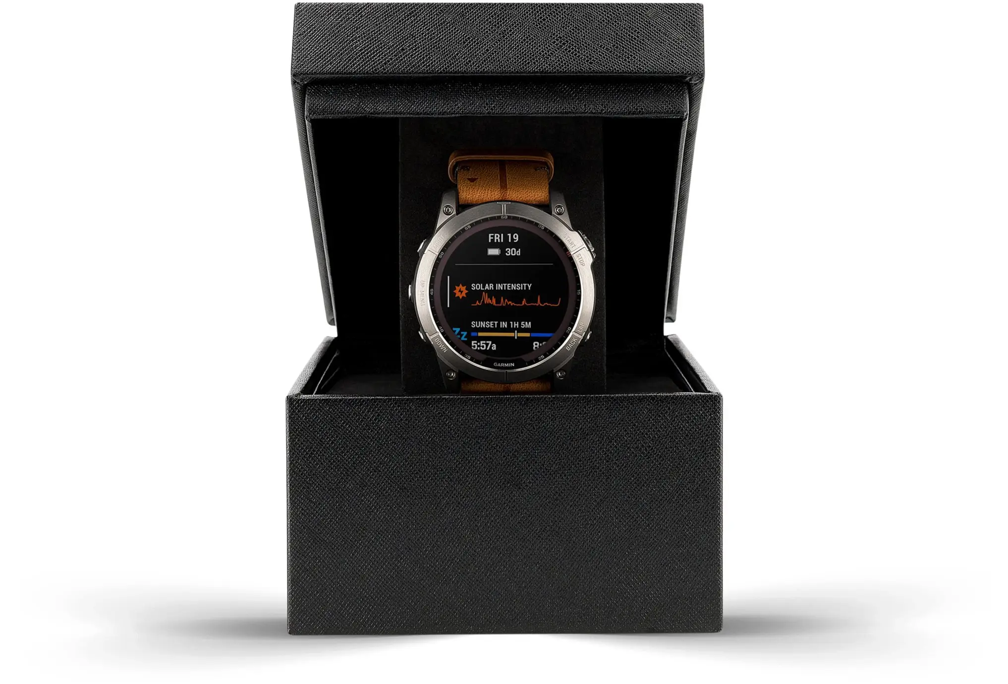 GARMIN Fenix 7X Sapphire Solar Titane – Image 6