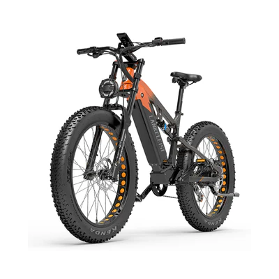 VTT Electrique LANKELEISI RV800 Plus Haute Qualité 750W Moteur Bafang – Image 5