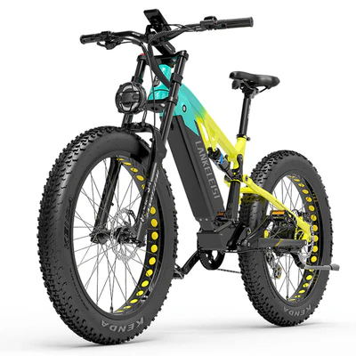 VTT Electrique LANKELEISI RV800 Plus Haute Qualité 750W Moteur Bafang – Image 6