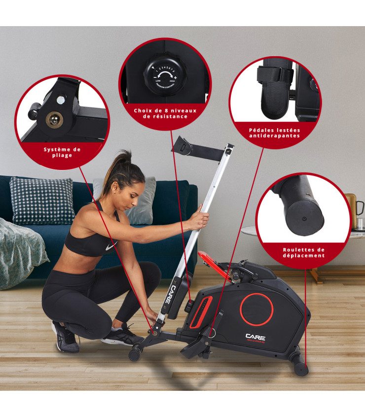 Rameur Mag-Clipper KS Connecté Kinomap - CARE – Image 7