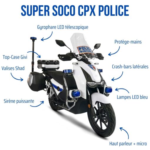 Scooter électrique Super SOCO CPX 125 cm3 – Image 11