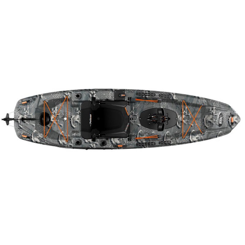 Kayak de pêche Pelican The Catch 110 Hydrive II Magnetic Grey – Image 2