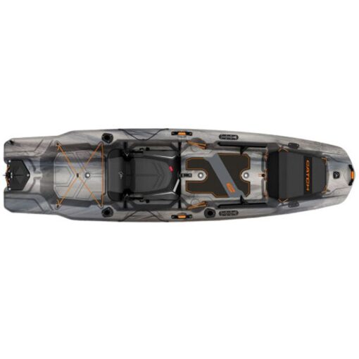 Kayak de pêche Pelican The Catch 110 Mode Magnetic Grey – Image 4