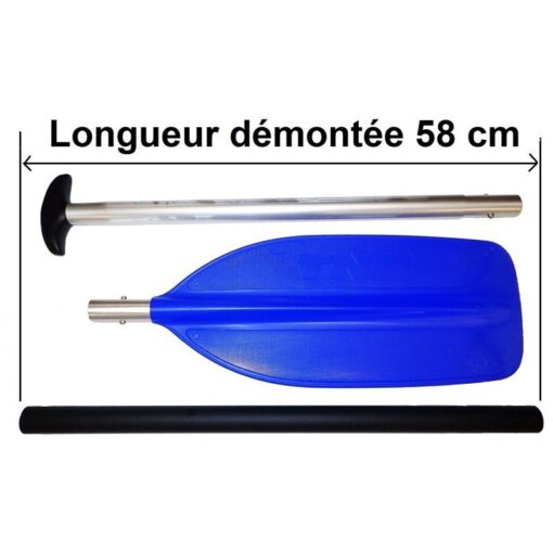 Pagaie canoë TNP - alu - 3 parties - 145/150 cm – Image 2