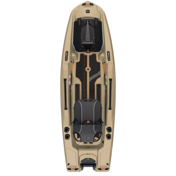 Kayak de pêche Pelican Catch PWR 100 Khaki – Image 2