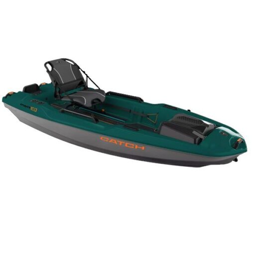 Kayak de pêche Pelican Catch PWR 100 Forest – Image 3