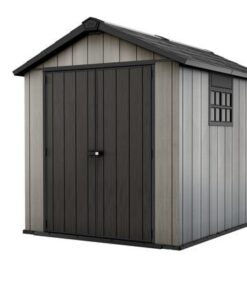 Abris de jardin OAKLAND 759 gris en résine KETER 6m²