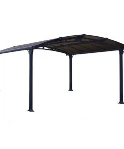 Alternative view of Carport aluminium Arcadia 6400 13,3 m² gris