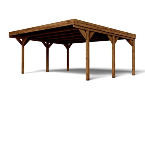Carport double en bois VICTOR Forest Style – Image 2