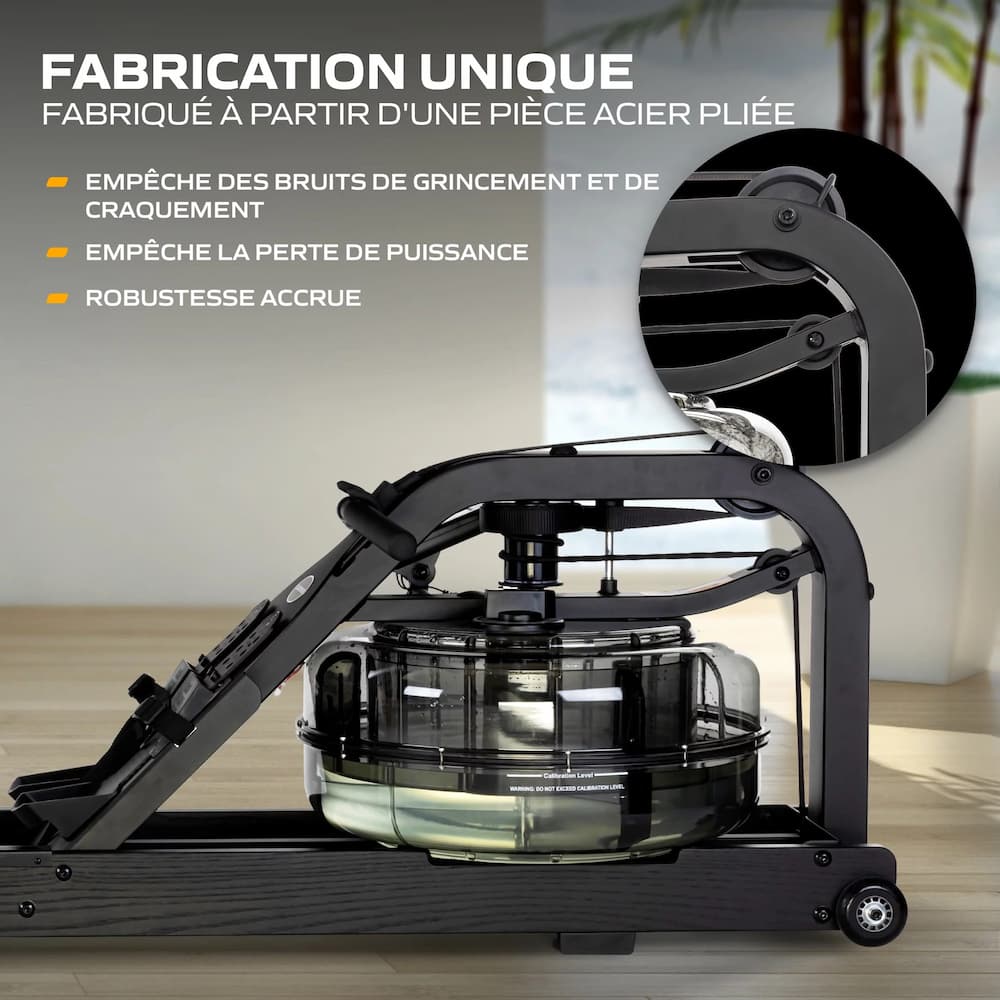 Rameur à eau Apollo Plus Black FLUID ROWER – Image 8