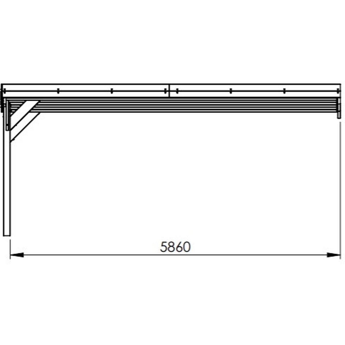 Carport Forest Style double adossable en bois – Image 3