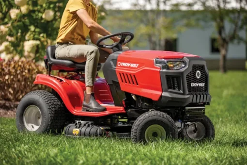 Tondeuse autoportée éjection latérale TROYBILT PONY 92T-S (LDD) 439 cm³ l.92 cm – Image 2
