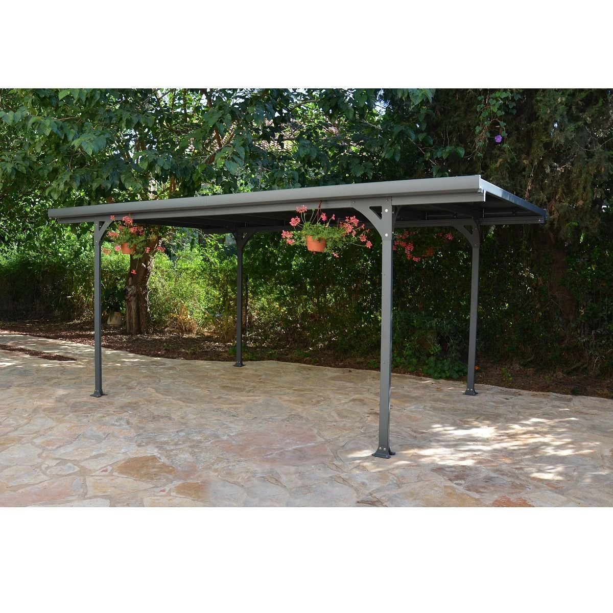 Carport Canopia by PALRAM aluminium VERONA 1 voiture – Image 6
