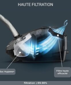 Alternative view of Aspirateur avec Sac Rowenta, Capacité XXL 4,5 L