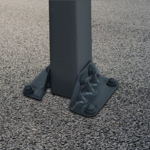 Carport aluminium Arcadia 6400 13,3 m² gris – Image 6