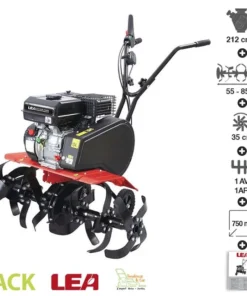 Motobeche thermique 212cc 4100W 2 vitesses fraisage 55 ou 85cm