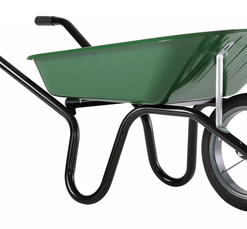 Brouette Haemmerlin Aktiv Premium peinte roue pleine 100 L