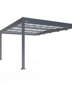 Carport adossé aluminium Trigano LIBECCIO WALL 16 m²