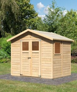 Alternative view of Abri de jardin Dalin 1 de 4,41m² panneaux bois 14mm - Karibu