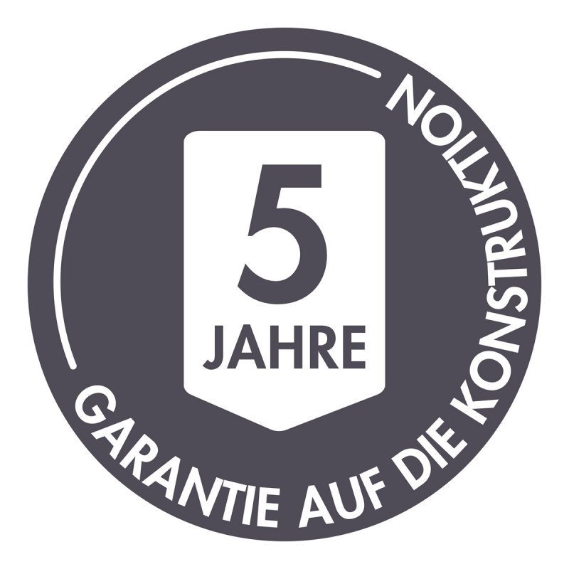 Abri de jardin en bois gris anthracite 19mm - acier gris anthracite - 4,45m² Jupiter C – Karibu – Image 9