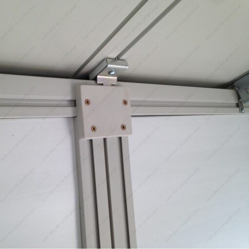 Abri de jardin en PVC 11,2m² DECO gris foncé et blanc Grosfillex – Image 6