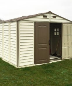 Abri de jardin en PVC WoodStyle Premium 7,68m² Duramax