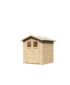Abri de jardin Dahme 3 de 3,31m² panneaux bois 14mm - Karibu