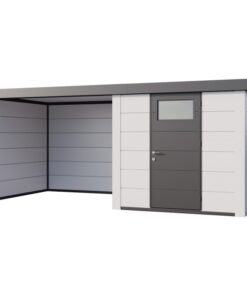 Alternative view of Abri Telluria Eleganto Lounge 2424 gris blanc anthracite 12,5m²