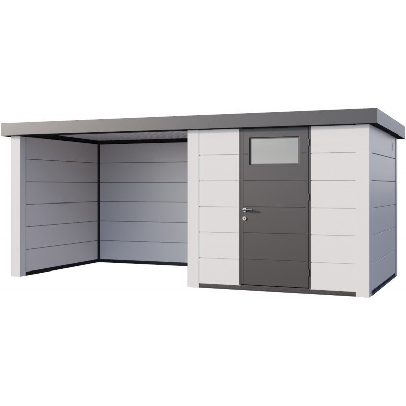 Abri Telluria Eleganto Lounge 2424 gris blanc anthracite 12,5m² – Image 2