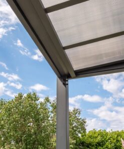 Alternative view of Carport adossé aluminium Trigano LIBECCIO WALL 16 m²