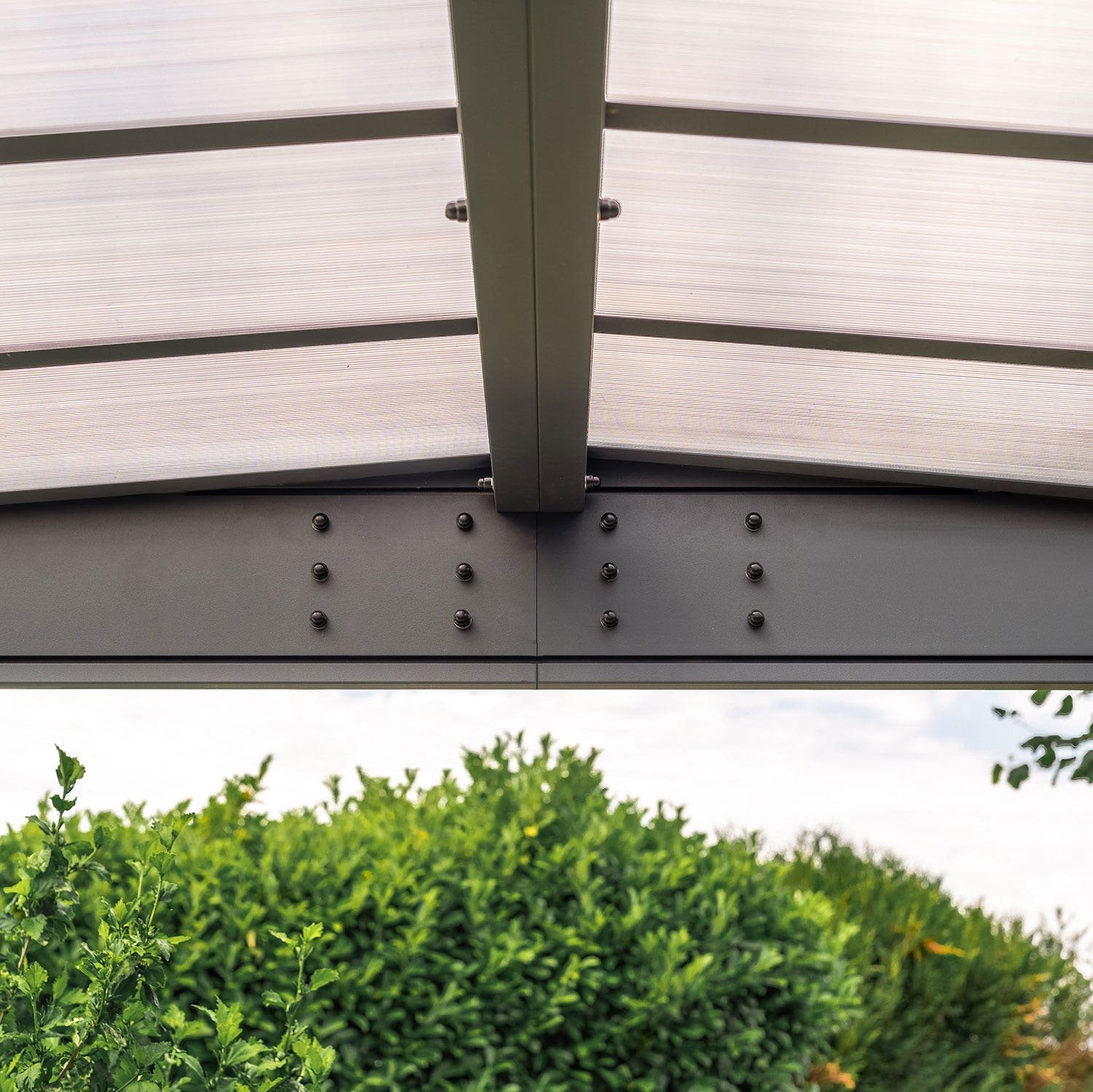 Carport adossé aluminium Trigano LIBECCIO WALL 16 m² – Image 4