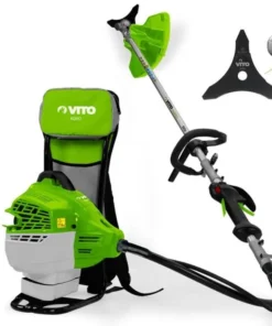 Débroussailleuse Thermique 47cm³ Coupe 25cm VITO Vert