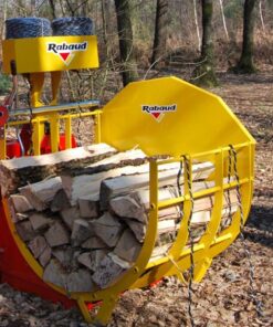 Alternative view of Fagoteuse de bûches FAGOMATIC BU à basculement manuel, avec support pour bobines, RABAUD