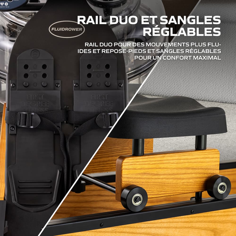 Rameur Fluid Rower Apollo Pro XL – Image 7