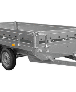 Remorque 2 essieux 304×153 UNITRAILER SOLID 300/2 PTAC 750 kg