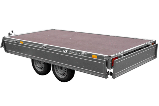 Remorque 2 essieux 304×153 UNITRAILER SOLID 300/2 PTAC 750 kg – Image 3