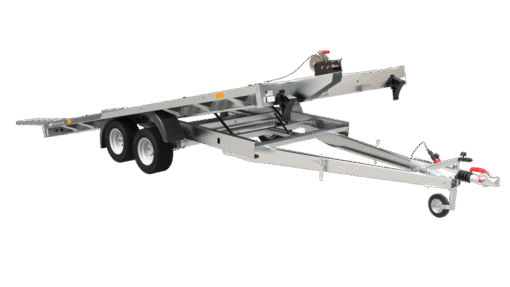 Remorque plate basculante 400×200 UNIPLAT 4020S P 2700 kg – Image 4