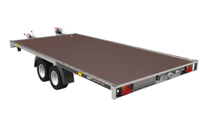 Remorque plate basculante 400×200 UNIPLAT 4020S P 2700 kg – Image 5