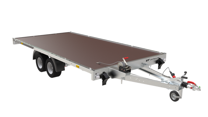 Remorque plate basculante 400×200 UNIPLAT 4020S P 2700 kg – Image 6