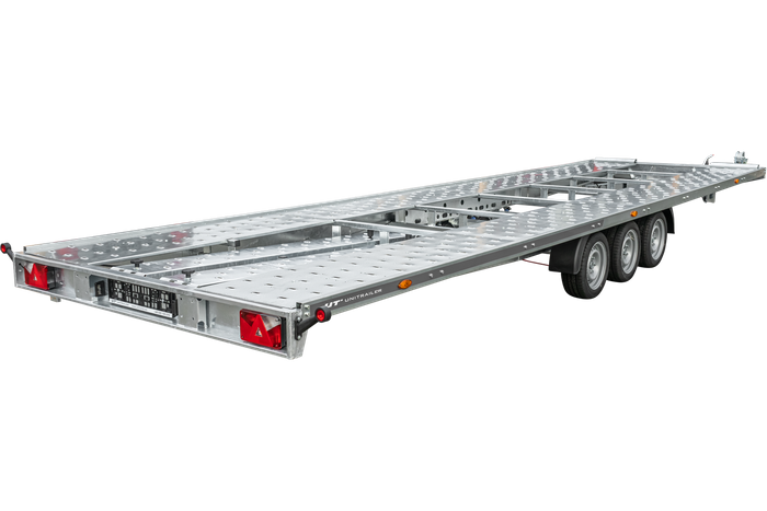 Remorque porte voiture à trois essieux 800X230 UNIPLAT 800/3 S 3500 KG – Image 6