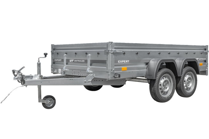 Remorque voiture 2 essieux 264×150 EXPERT 2615/2 PTAC 750 KG – Image 4