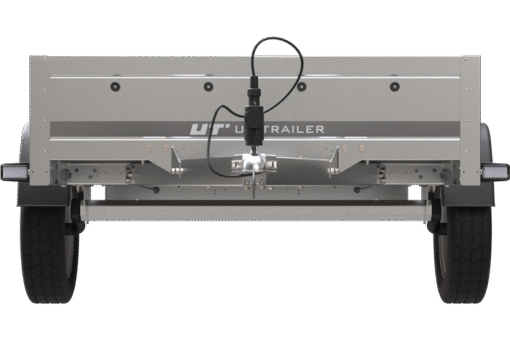 Remorque voiture simple essieu Unitrailer Garden Trailer 230 x 125 cm avec timon fixe 500/750 kg – Image 5